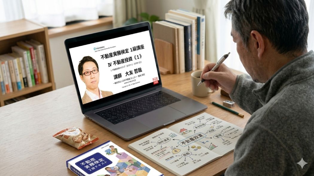 オンライン講座で学習する受講生